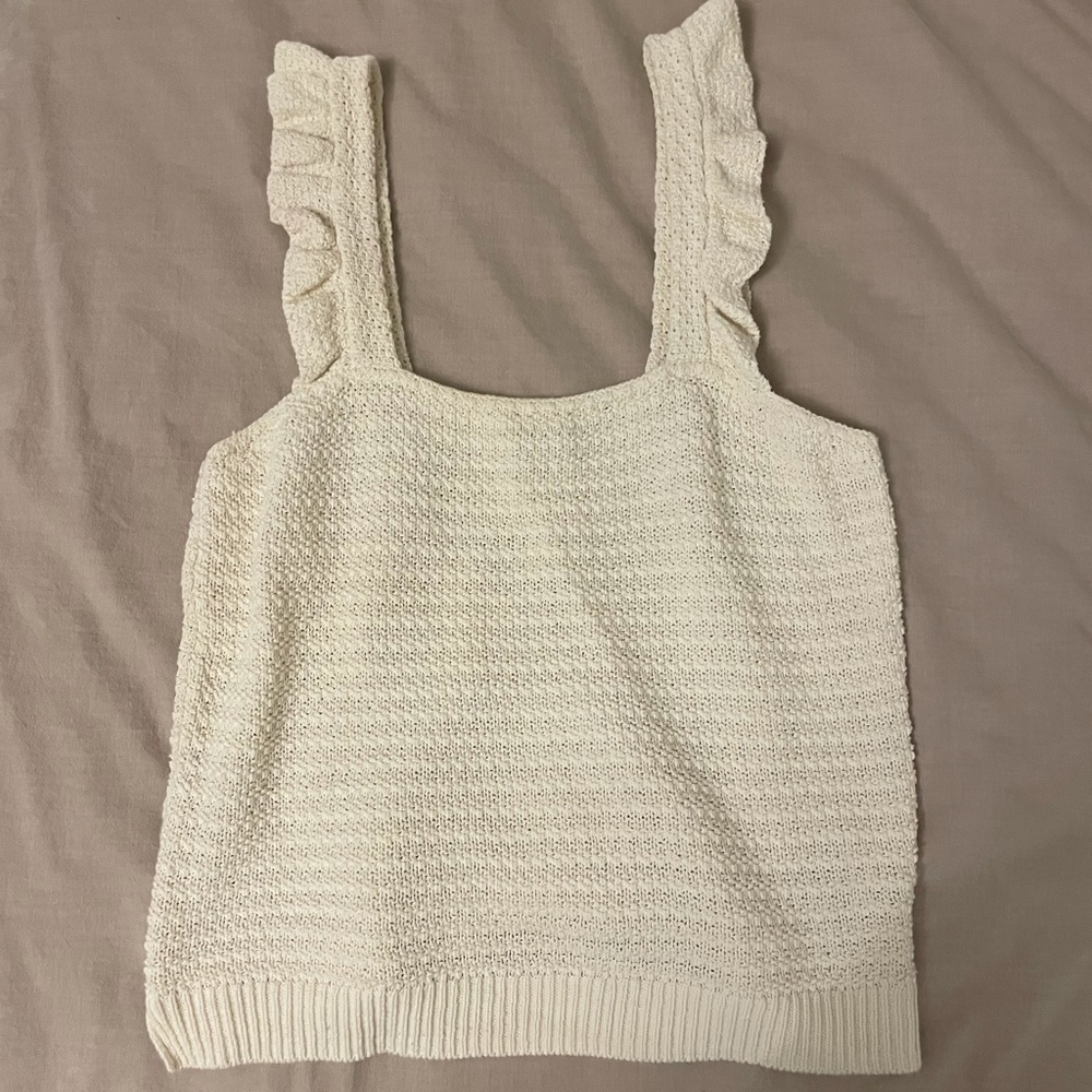 MADEWELL crochet top
